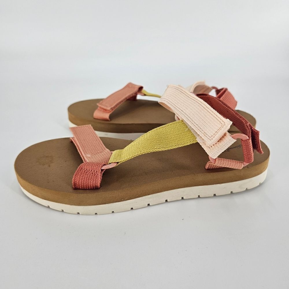 Nwt universal thread block sandals platform 10 or… - image 2